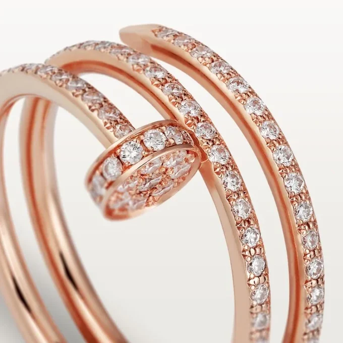 Juste Un Clou Ring – Pink Gold, Diamonds – Cartier