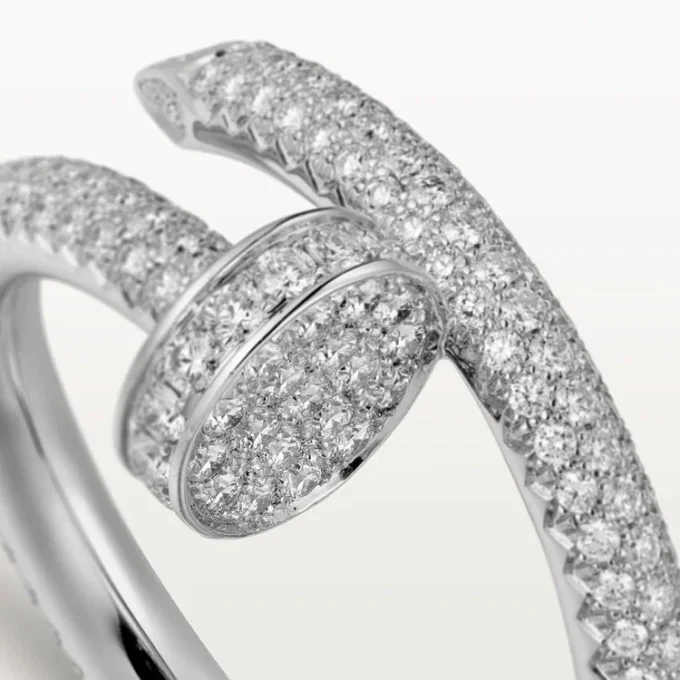 Juste Un Clou Ring – White Gold, Diamonds – Cartier