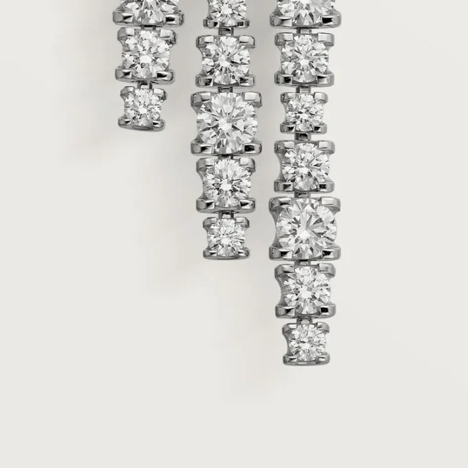 Lignes Essentielles Earrings, Brilliant-Cut Diamonds Lignes Essentielles Earrings, Brilliant-Cut Diamonds