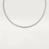 Lignes Essentielles Necklace, Brilliant-Cut Diamonds