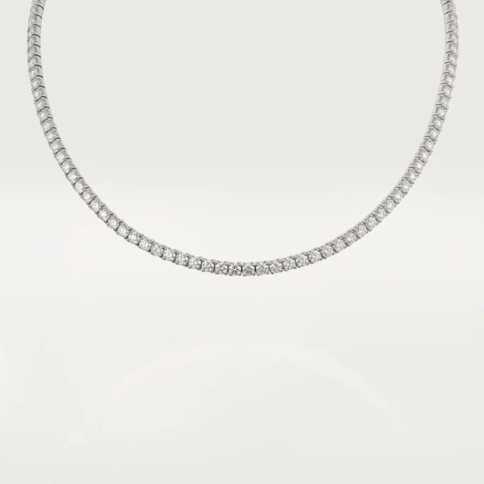 Lignes Essentielles Necklace, Brilliant-Cut Diamonds