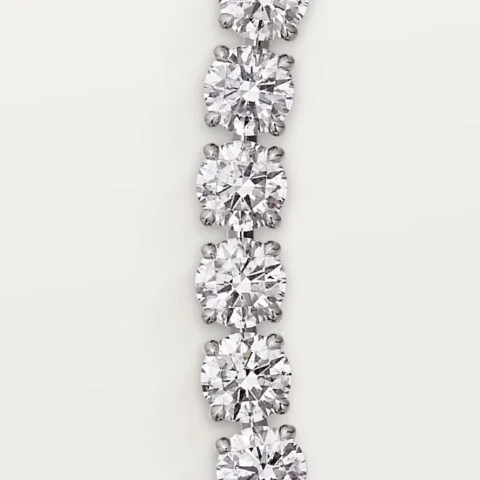 Lignes Essentielles Necklace, Brilliant-Cut Diamonds