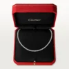 Lignes Essentielles Necklace, Brilliant-Cut Diamonds