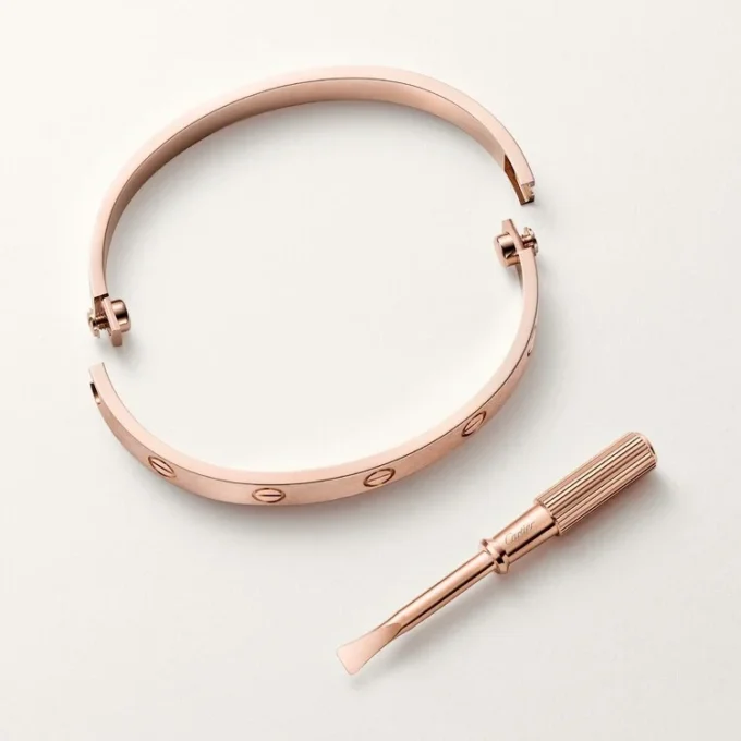 Love Bracelet, Classic Model, Brushed Love Bracelet, Classic Model, Brushed