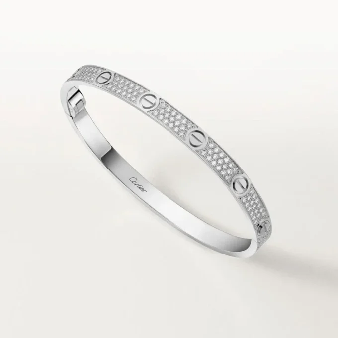 Love Bracelet, Medium Model, Paved Love Bracelet, Medium Model, Paved