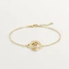 Love Bracelet, on Chain, Paved