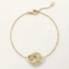 Love Bracelet, on Chain, Paved
