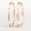 Love Bracelet, Small Model, 10 Diamonds