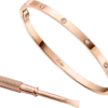 Love Bracelet, Small Model, 10 Diamonds