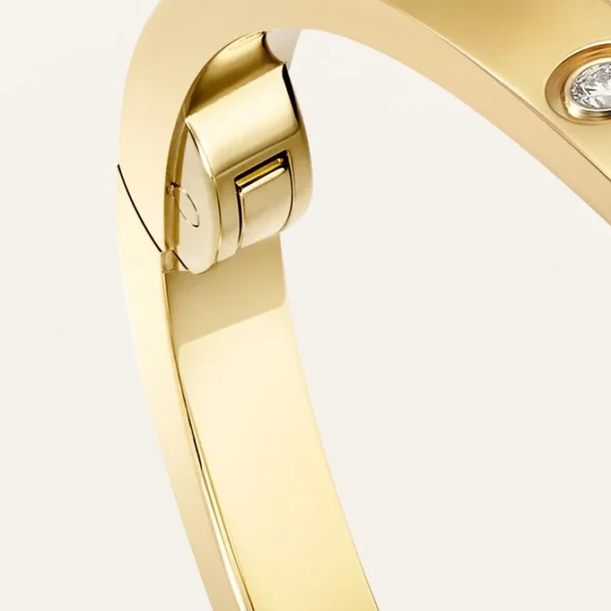 Love Bracelet, Small Model, 10 Diamonds