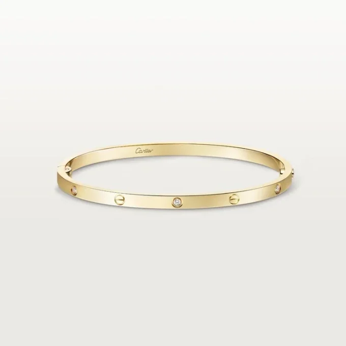 Love Bracelet, Small Model, 6 Diamonds