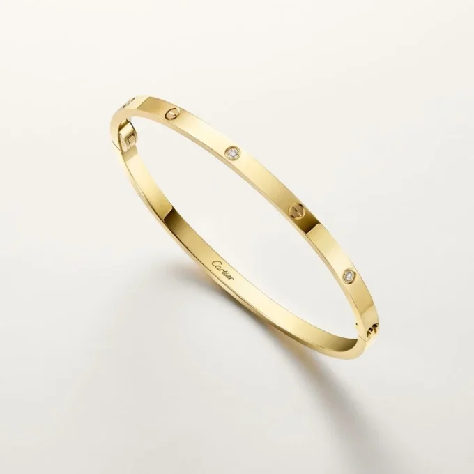 Love Bracelet, Small Model, 6 Diamonds