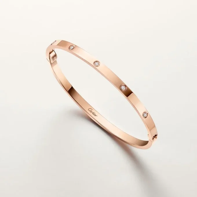 Love Bracelet, Small Model, 6 Diamonds