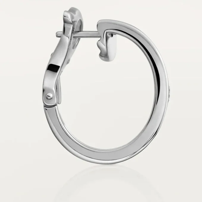 Love Earrings, 2 Diamonds – White Gold, Diamonds – Cartier Love Earrings, 2 Diamonds – White Gold, Diamonds – Cartier