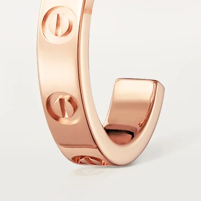 Love Earrings – Pink Gold – Cartier Love Earrings – Pink Gold – Cartier