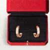 Love Earrings – Pink Gold – Cartier Love Earrings – Pink Gold – Cartier