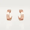 Love Earrings – Pink Gold, Diamonds – Cartier Love Earrings – Pink Gold, Diamonds – Cartier