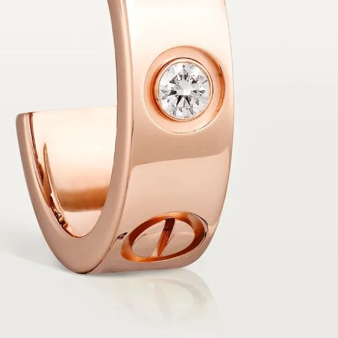 Love Earrings – Pink Gold, Diamonds – Cartier Love Earrings – Pink Gold, Diamonds – Cartier