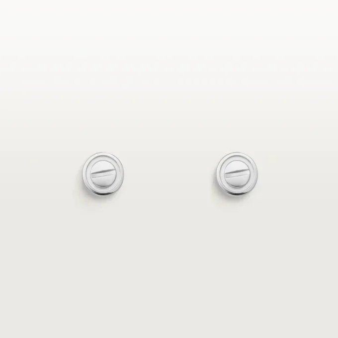 Love Earrings – White Gold – Cartier Love Earrings – White Gold – Cartier