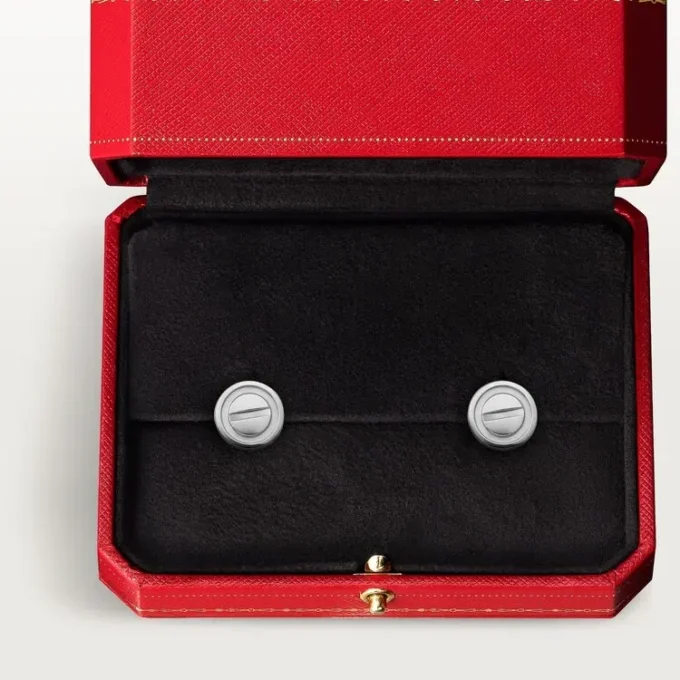 Love Earrings – White Gold – Cartier Love Earrings – White Gold – Cartier