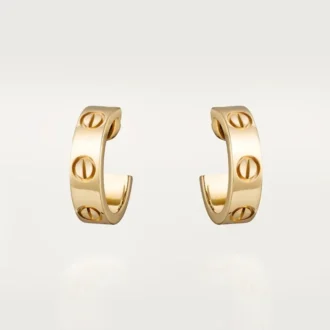 Love Earrings – Yellow Gold – Cartier Love Earrings – Yellow Gold – Cartier