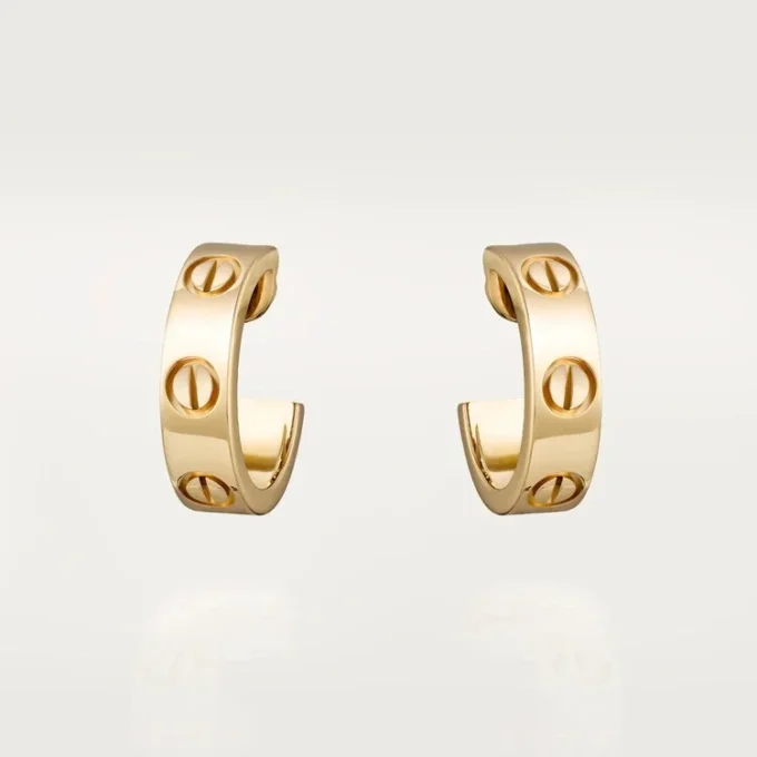 Love Earrings – Yellow Gold – Cartier Love Earrings – Yellow Gold – Cartier