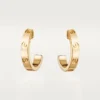 Love Hoop Earrings – Yellow Gold, Small Model | Cartier Us Love Hoop Earrings – Yellow Gold, Small Model | Cartier Us