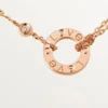 Love Necklace, 2 Diamonds – Rose Gold, Diamonds – Cartier