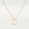 Love Necklace, 3 Diamonds – Yellow Gold, Diamonds – Cartier