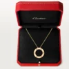 Love Necklace, 3 Diamonds – Yellow Gold, Diamonds – Cartier