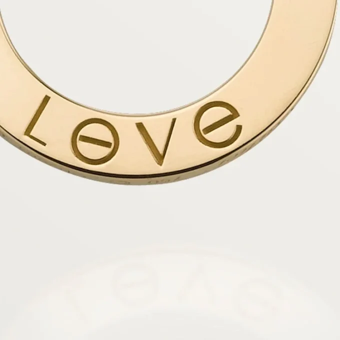Love Necklace, 3 Diamonds – Yellow Gold, Diamonds – Cartier
