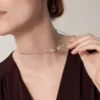 Love Necklace, 6 Diamonds – Rose Gold, White Gold, Diamonds – Cartier