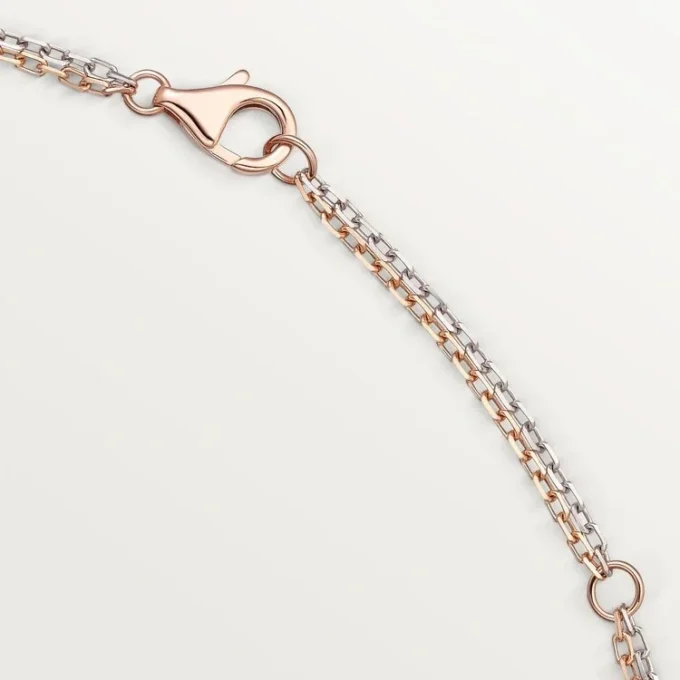 Love Necklace, 6 Diamonds – Rose Gold, White Gold, Diamonds – Cartier