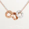 Love Necklace, 6 Diamonds – Rose Gold, White Gold, Diamonds – Cartier