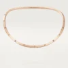 Love Torque Necklace, 10 Diamonds Love Torque Necklace, 10 Diamonds