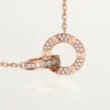 Love Necklace – Rose Gold, Diamonds – Cartier