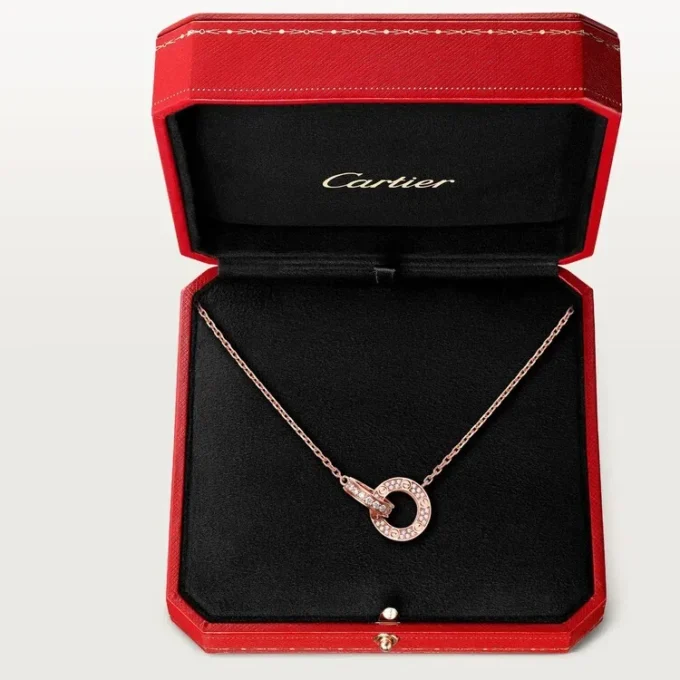 Love Necklace – Rose Gold, Diamonds – Cartier