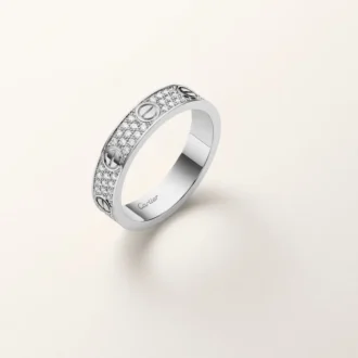 Love Ring, Small Model, Paved