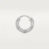 Love Single Earring – White Gold, Diamond – Cartier Love Single Earring – White Gold, Diamond – Cartier