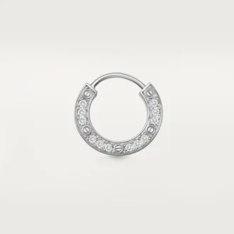 Love Single Earring – White Gold, Diamond – Cartier Love Single Earring – White Gold, Diamond – Cartier