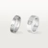 Love Wedding Band, 1 Diamond – White Gold, Diamond – Cartier