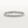 Maillon Panthere Bracelet, Triple Row, Paved