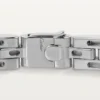 Maillon Panthere Bracelet, Triple Row, Paved
