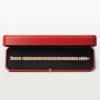 Maillon Panthere Bracelet, Triple Row, Paved