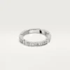 Maillon Panthere Wedding Band – White Gold, Diamonds – Cartier