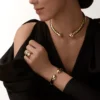 Panthere De Cartier Torque Necklace, Articulated