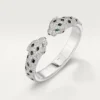 Panthere De Cartier Bracelet, Articulated, Paved