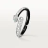 Panthere De Cartier Bracelet, Black Lacquer, Paved