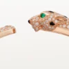 Panthere De Cartier Bracelet, Medium Model, Half-Paved