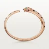 Panthere De Cartier Bracelet, Medium Model, Half-Paved